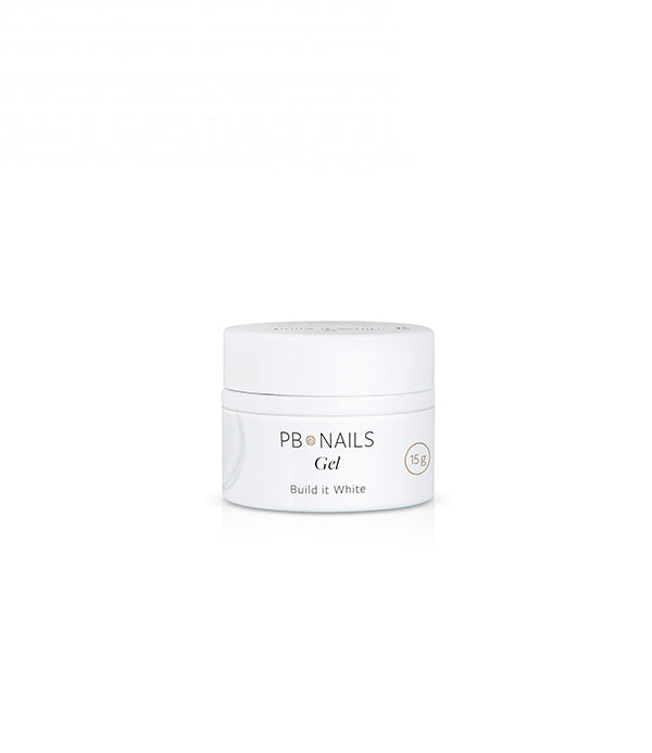 Gel costruttore bianco gesso per ricostruzione unghie PB Nails