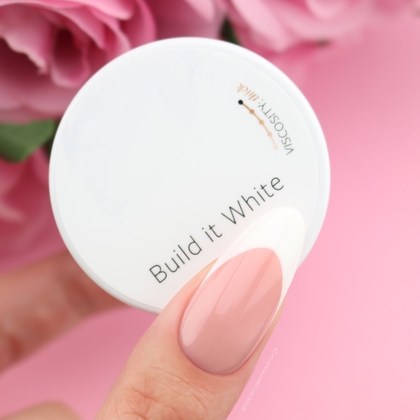 Gel costruttore bianco gesso per ricostruzione unghie PB Nails