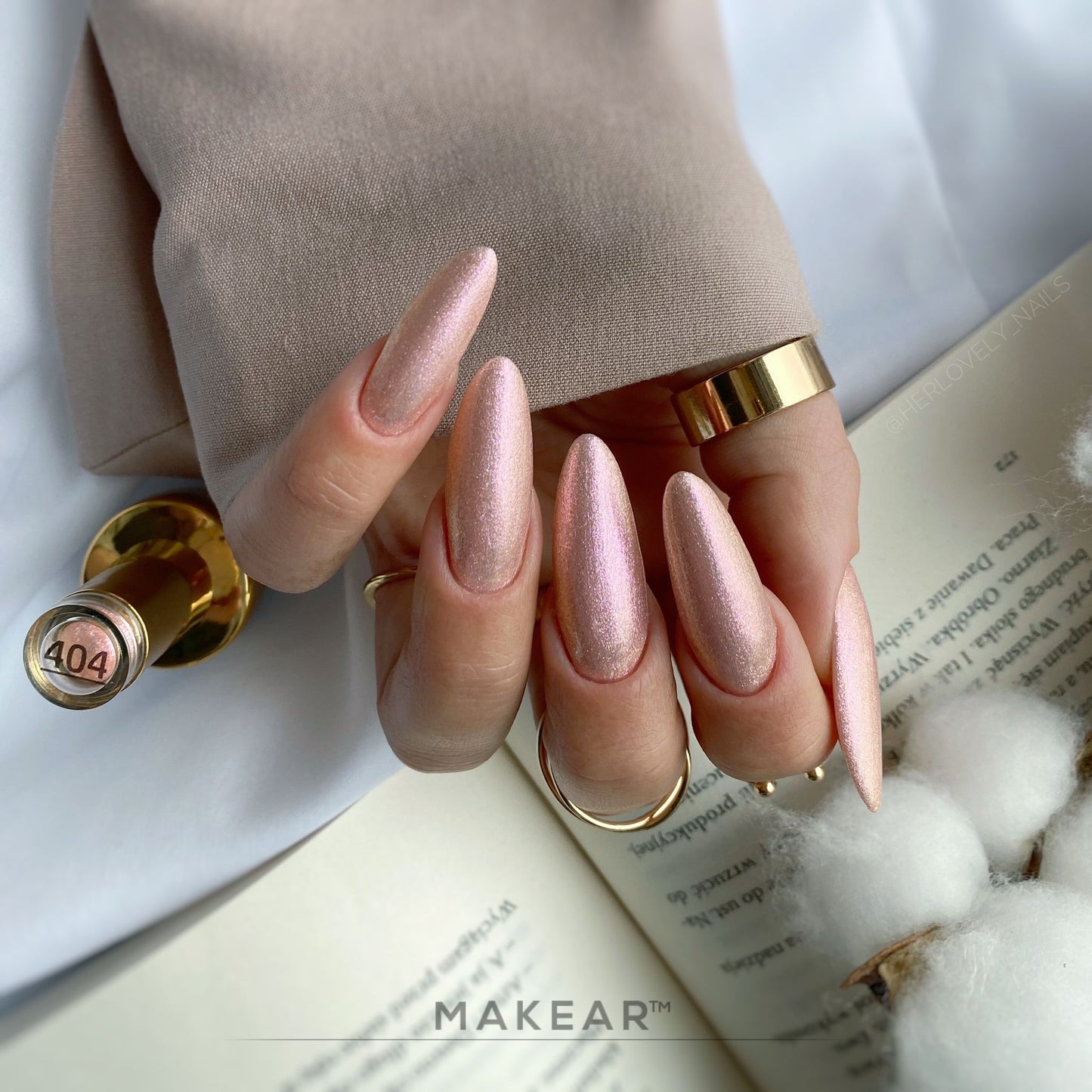 Smalto Semipermanente MAKEAR - 404 Glossy