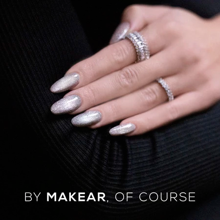 Smalto Semipermanente MAKEAR - MCL03 Silver Purr