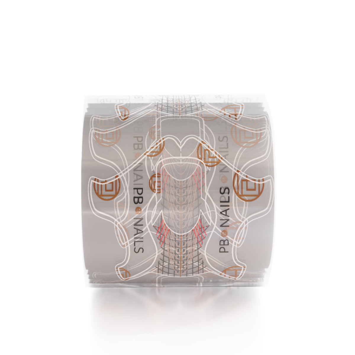 Nail Form Trasparenti - Rotolo da 300pz