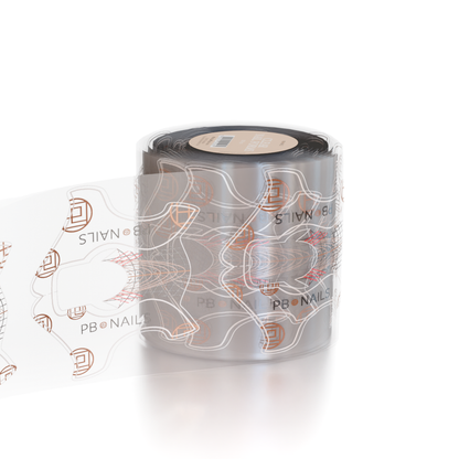 Nail Form Trasparenti - Rotolo da 300pz