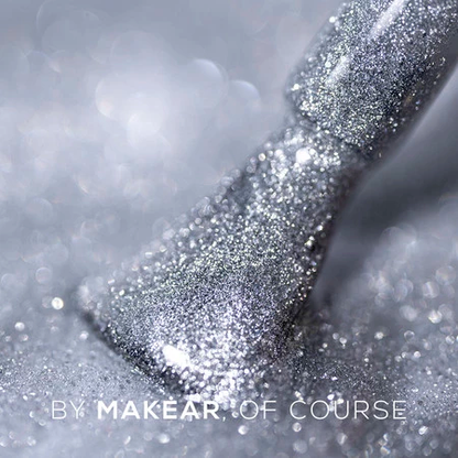 Smalto Semipermanente MAKEAR - MCL03 Silver Purr