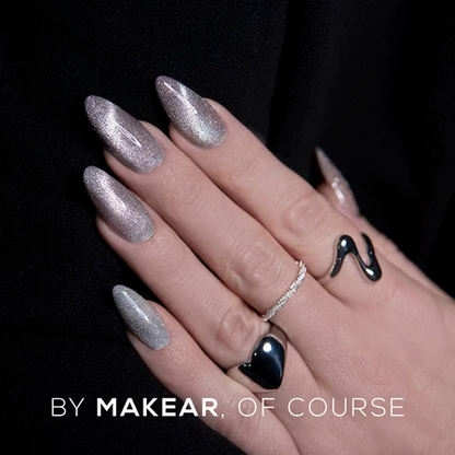 Smalto Semipermanente MAKEAR - MCL03 Silver Purr