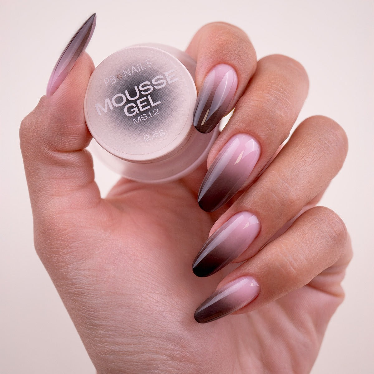 Gel Paint 3in1 Mousse Gel - MS12 nero
