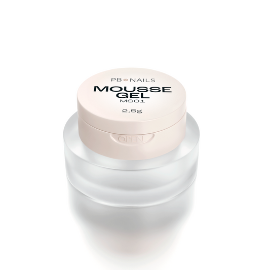 Gel Paint 3in1 Mousse Gel - bianco MS01