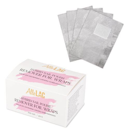 Foil in alluminio per rimozione smalto semipermanente - Remover Foil Wraps