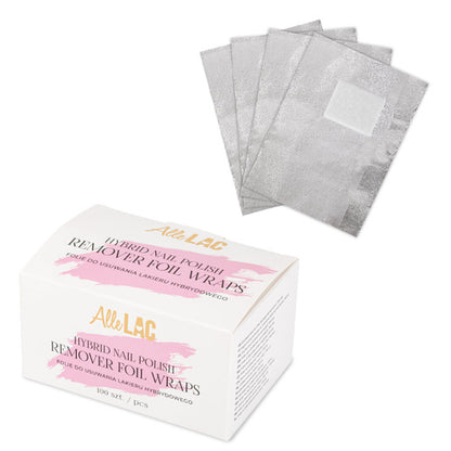 Foil in alluminio per rimozione smalto semipermanente - Remover Foil Wraps