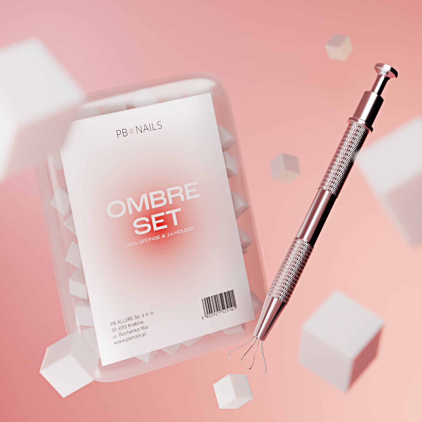 Kit sfumature - Supporto + 100 spugnette